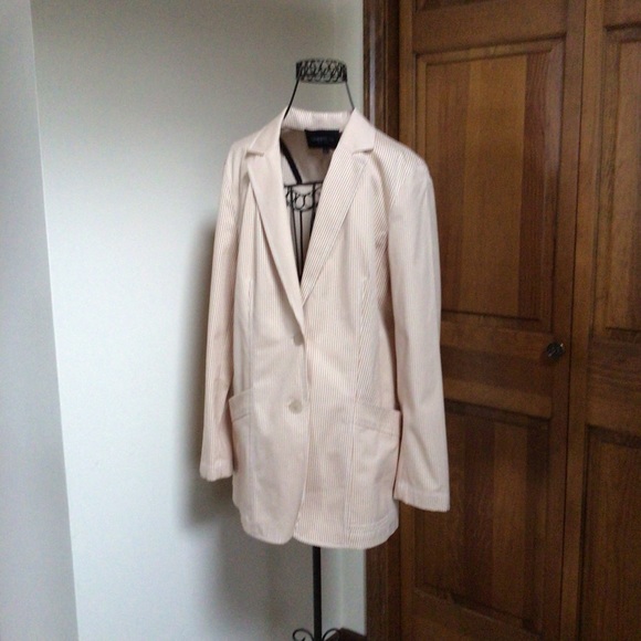 Lafayette 148 Boston stripe Blazer, size 8 - Picture 12 of 12